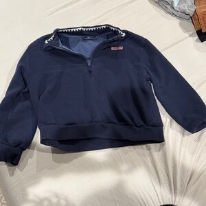 Vineyard Vines Navy and Cream Sweater